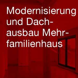 Modernisierung und Dachausbau Mehrfamilienhaus Aschaffenburg