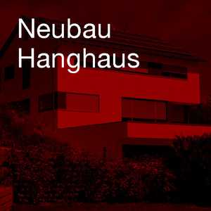 Neubau Hanghaus mit integrierter Garage, Architektur Raum Aschaffenburg