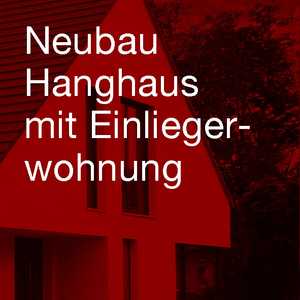 Neubau Hanghaus mit Einliegerwohnung Raum Aschaffenburg