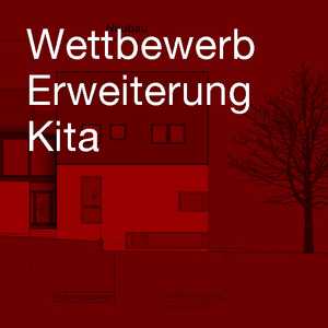 Wettbewerb Erweiterung Kindergarten mit Krippe Vorspessart, Planung Architekt Aschaffenburg