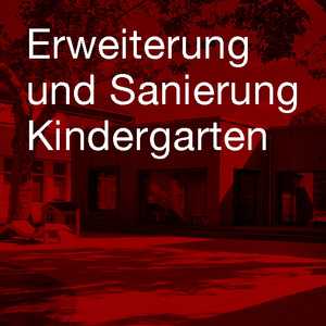 Erweiterung und energetische Sanierung Kindergarten im Raum Aschaffenburg