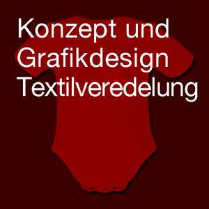 Konzept und Grafikdesign Textilveredelung Aschaffenburg